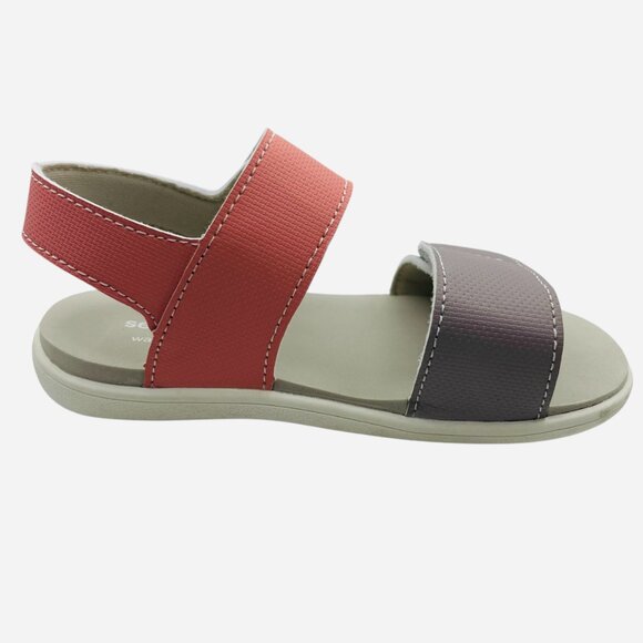 Toddler Girls Pink & Mauve Sandals Open Toe Hook & Loop Lightweight Size 11 New - Picture 2 of 6